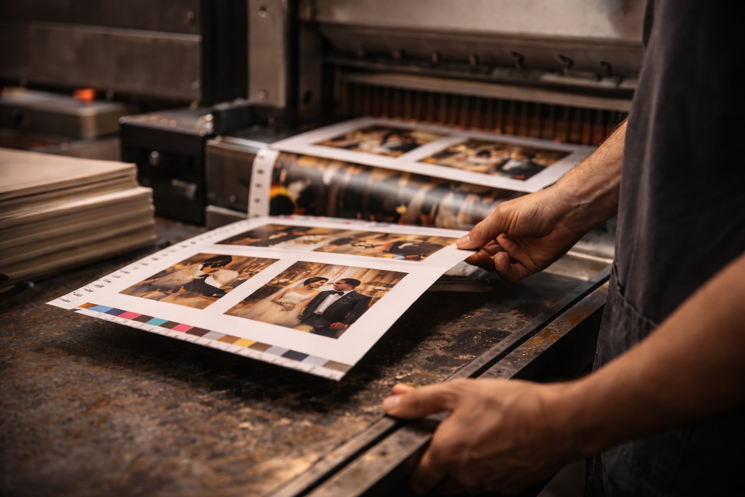 Canvas wall art in a warm interior